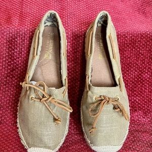 Sperry Topsider gold metallic Katama Espadrille